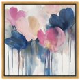 thumbnail image 1 of Art Remedy Colorful Abstracts Canvas, 40" x 40", Gold Frame, Petal Tears I, 1 of 7