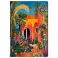 thumbnail image 1 of Art Remedy Colorful Prints Canvas, 20" x 30", Gallery Wrapped, Morrocan Garden, 1 of 7