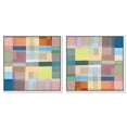thumbnail image 1 of Art Remedy Contemporary Art Canvas, 16" x 16", White Frame, Color Board Set, 1 of 5