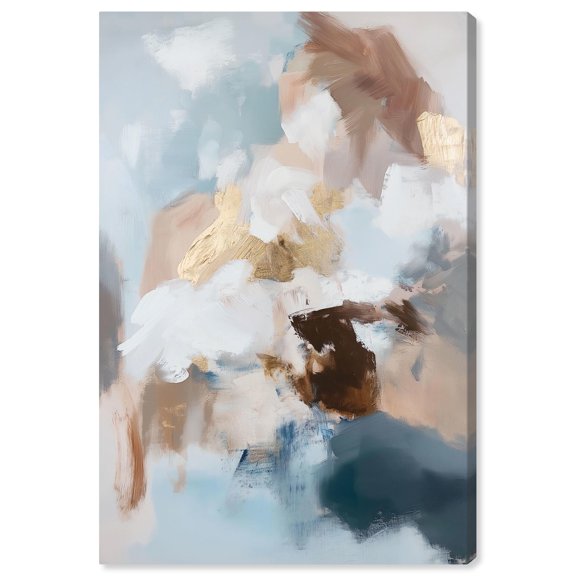 Art Remedy Earth Tone Abstract Canvas, 24" x 36", Gallery Wrapped, Mother Earth II