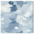 thumbnail image 1 of Art Remedy Faded Blue Abstract Canvas, 30" x 30", Gallery Wrapped, Where Clouds Gather III, 1 of 7