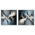 thumbnail image 1 of Art Remedy Mancave Art Canvas, 24" x 24", White Frame, Birth of Angel Set, 1 of 5