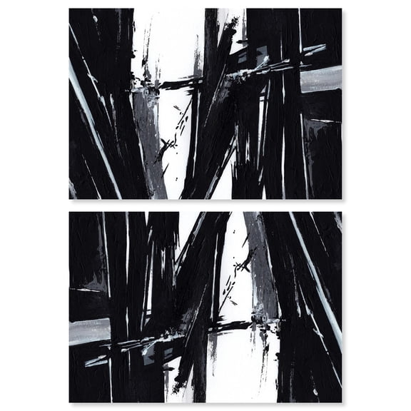 Art Remedy Mancave Art Canvas, 54" x 36", Gallery Wrapped, Forever Black Set