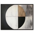 thumbnail image 1 of Art Remedy Midcentury Shape Art Canvas, 36" x 30", Black Frame, Woodland Whisper II, 1 of 7