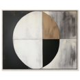 thumbnail image 1 of Art Remedy Midcentury Shape Art Canvas, 36" x 30", Silver Frame, Woodland Whisper II, 1 of 7