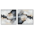thumbnail image 1 of Art Remedy Minimalism Abstract Canvas, 12" x 12", White Frame, Blanure II Set, 1 of 5
