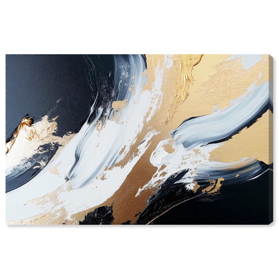 Art Remedy Minimalist Abstract Canvas, 36" x 24", Gallery Wrapped, Forces II