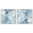 thumbnail image 1 of Art Remedy Modern Abstracts Canvas, 24" x 24", White Frame, Where Clouds Gather III Set, 1 of 5