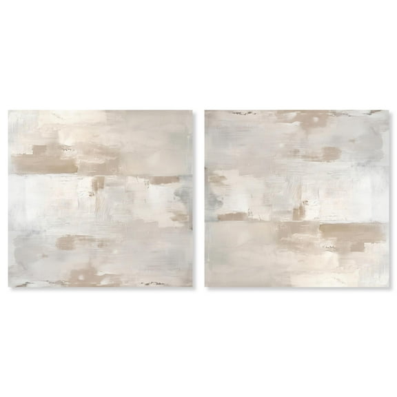 Art Remedy Modern Boho Canvas, 16" x 16", Gallery Wrapped, Arid Hues I Set