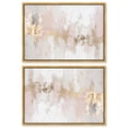 thumbnail image 1 of Art Remedy Modern Boho Canvas, 45" x 30", Gold Frame, Rustic Elegance I Set, 1 of 5