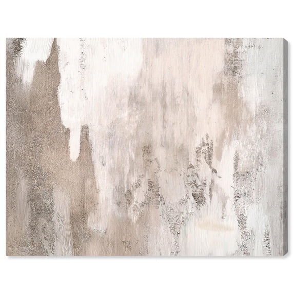 Art Remedy Muted Neutral Art Canvas, 45" x 36", Gallery Wrapped, Striated Texture II