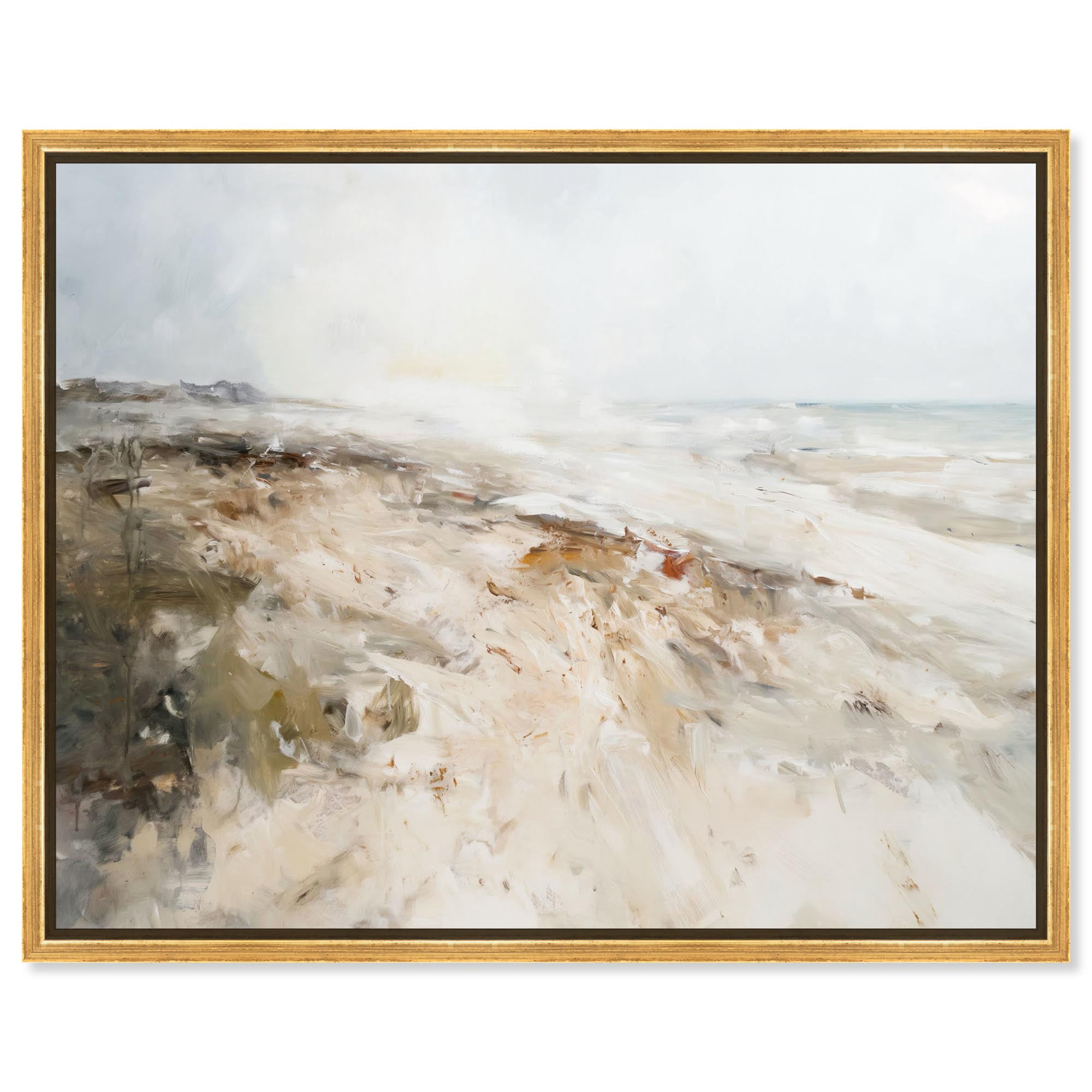 Art Remedy Muted Neutral Art Canvas, 45