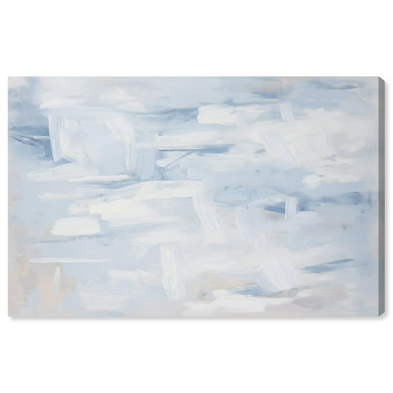 Art Remedy Neutral Abstracts Canvas, 36" x 24", Gallery Wrapped, Frozen in Time II