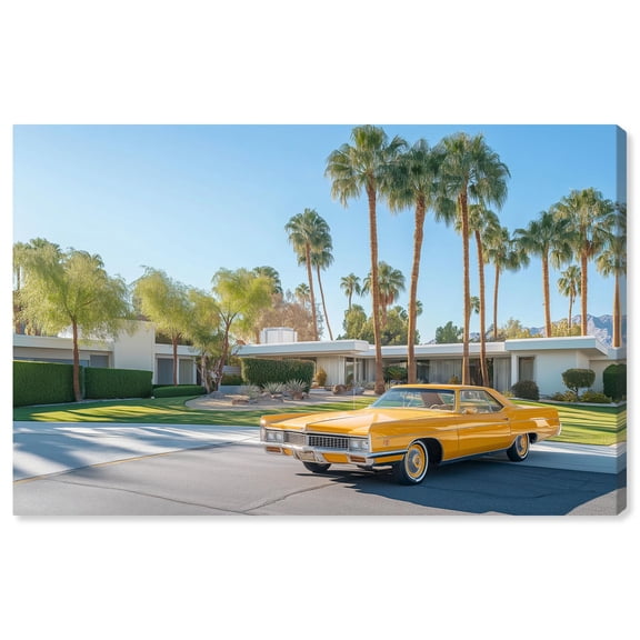 Art Remedy Retro Photography Canvas, 24" x 16", Gallery Wrapped, Bright Ride