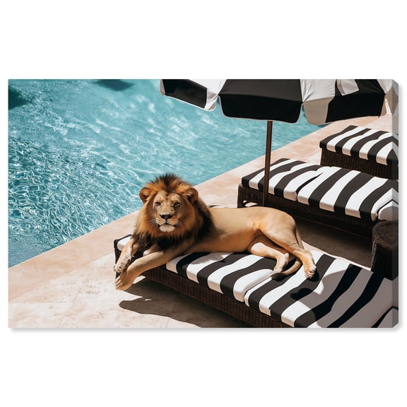 Art Remedy Retro Photography Canvas, 45" x 30", Gallery Wrapped, King of Comfort