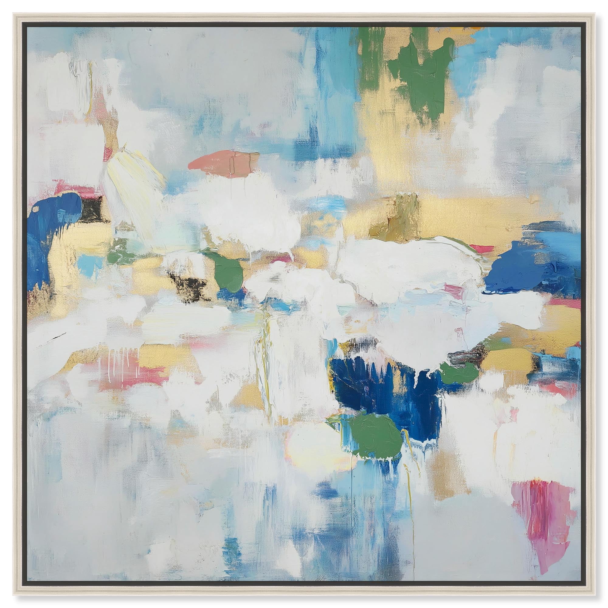 Soft Abstract Frame Art Remedy Soft Color Abstracts Canvas, 12