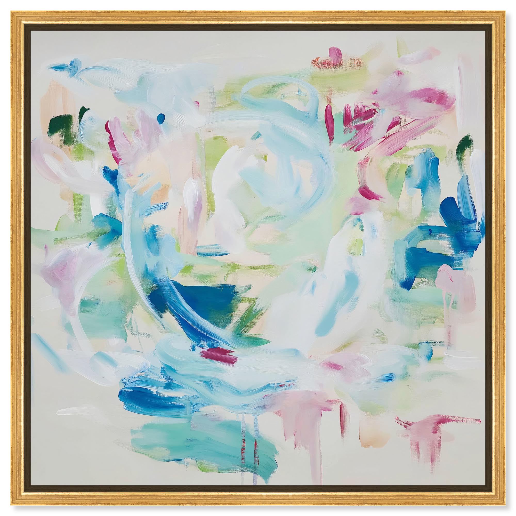 Soft Abstract Frame Art Remedy Soft Color Abstracts Canvas, 30