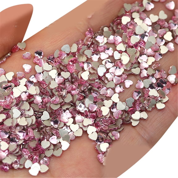 Art Rhinestones Flat Bottom Butterfly Crystal Art Decor for Acrylic Nails Heart Art Flat Bottom Butterfly Crystal Rhinestones Nails Decor