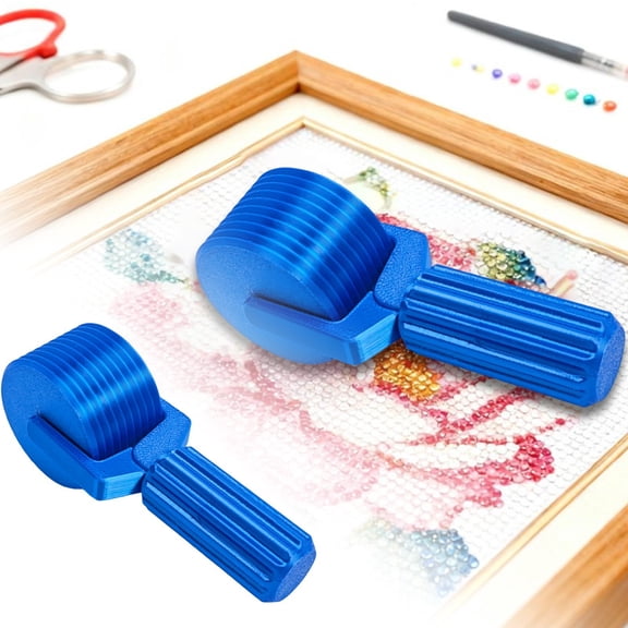 Art Roller DIY Craft For Rhinestone Embroidery Easy Grip Hand Roller Detachable Painting Washable Markers Stuff for Room Bathroom Glass Wall Washer Coloring Poster Smelly Markers Sketch Sticker Paper