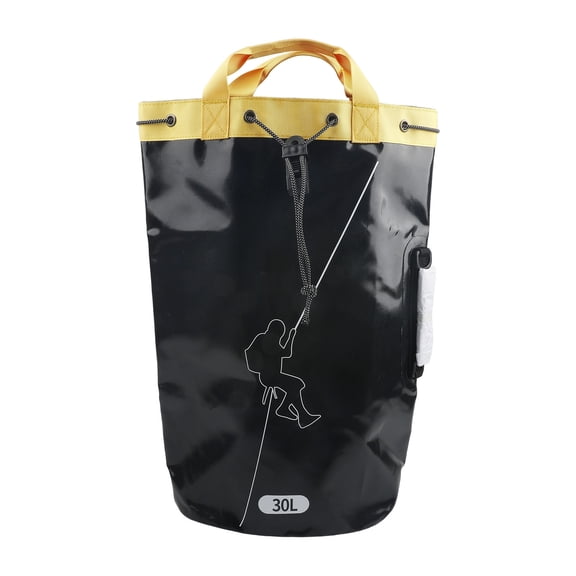 Art Rope Storage Climbing Rock Rope Backpack Storage Large Capacity Thickened Material Drop 30L Clam Ice Picks Ice Cleats Small Ice Ice Grapple G1 Clam Ice Shelter Floor for Shoes Ice Packs