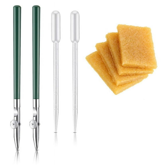 Art Ruling Pen Set Masking Fluid Pen with Glue Residue Eraser,Ruling Ink Pens Fluid Line Drawing Tool for Mounting Art