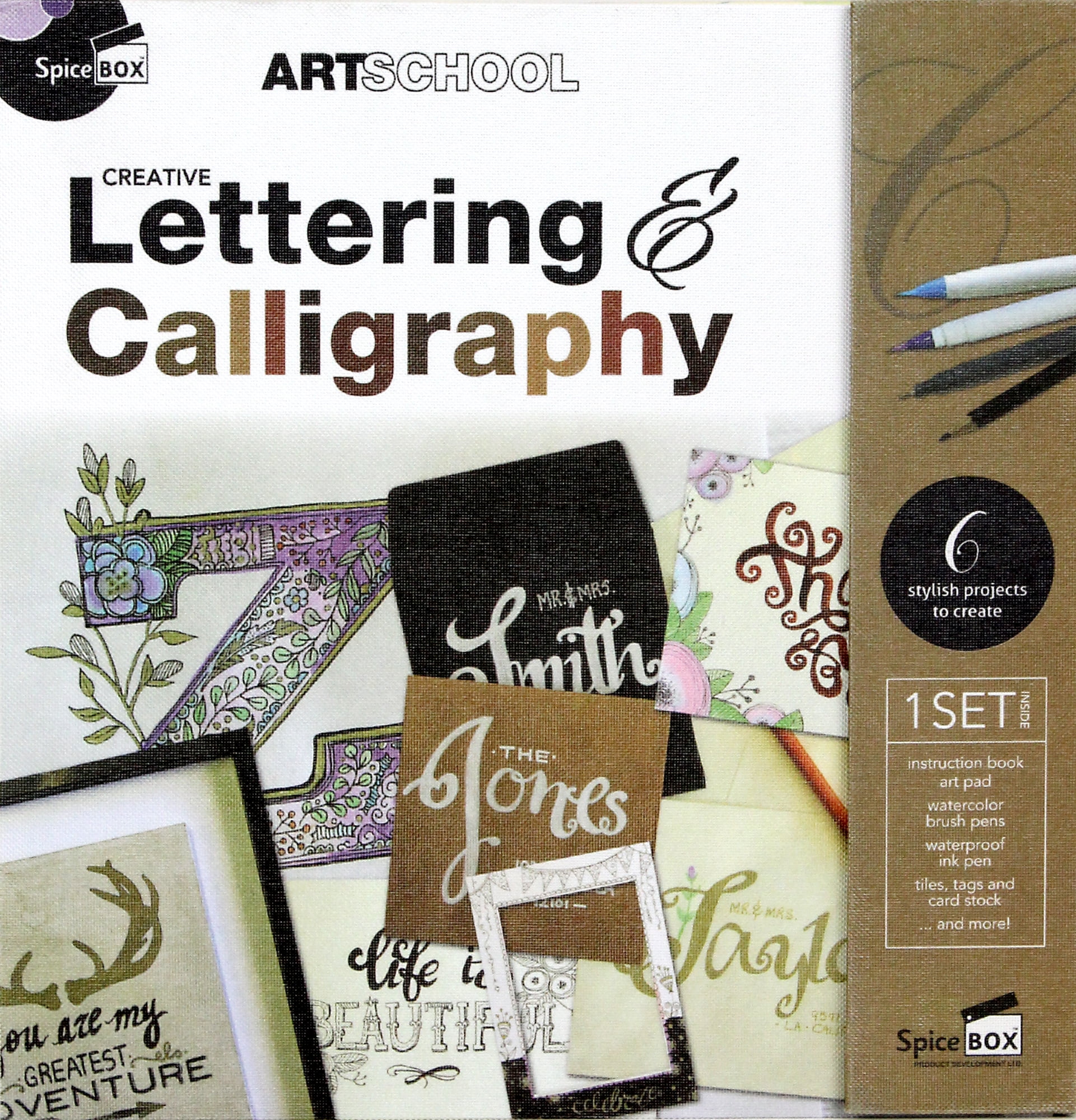 Calligraphy and Hand Lettering for Beginners: An Interactive