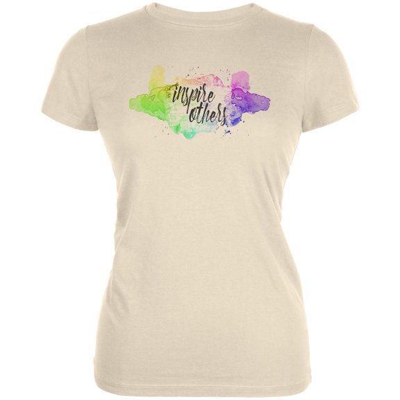 Art School Graduation Inspire Others Juniors Soft T Shirt Soft Cream SM