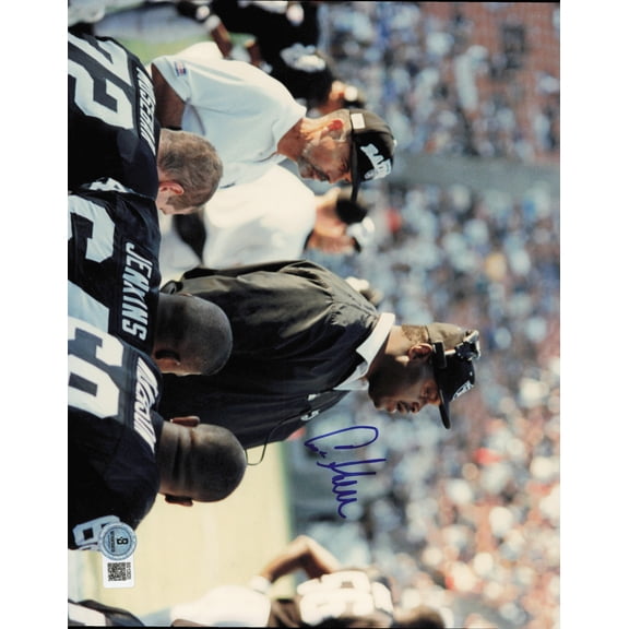 Art Shell Autographed 8x10 Photo Oakland Raiders Beckett BAS QR #BS12820