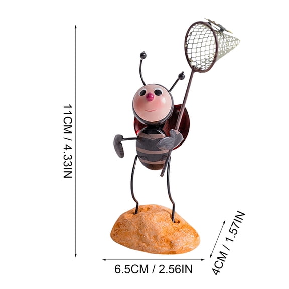 Art Small Lady Doll Home Metal Crafts Desktop Accessories Girl Statue Light up Bed Frame Bed Frame on Wheels Metal Frame Bed Metal for Yard Bed Frame with Locking Wheels Custom Statue Solar Turtle