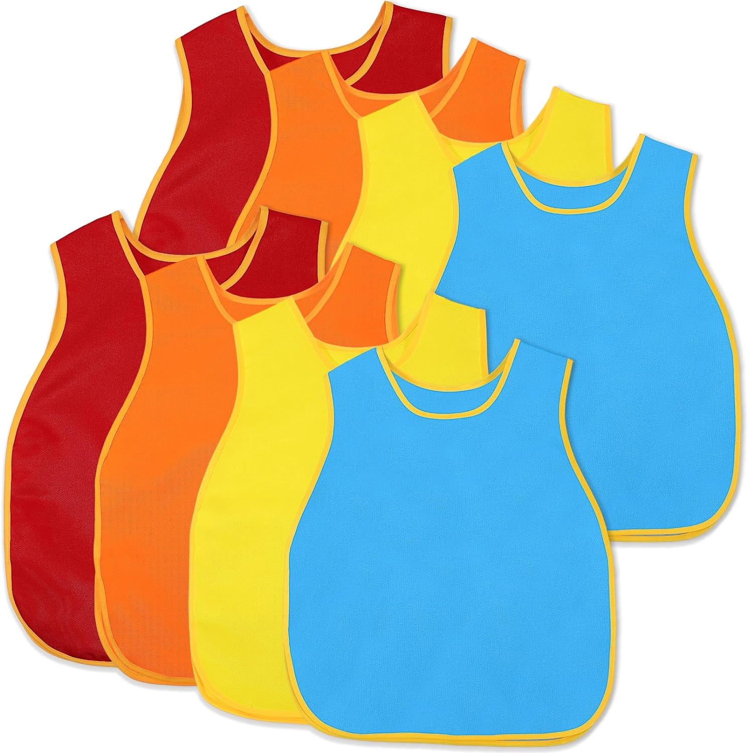 Art Smock for Kids,8 Pack Waterproof Painting Aprons,Kids Art Aprons ...