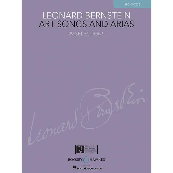 Art Songs and Arias: High Voice