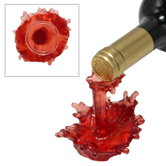 Art Spilled Wine Bottle Holder-Fun And Unique Way To Display Your Favorite Wine YIWEI