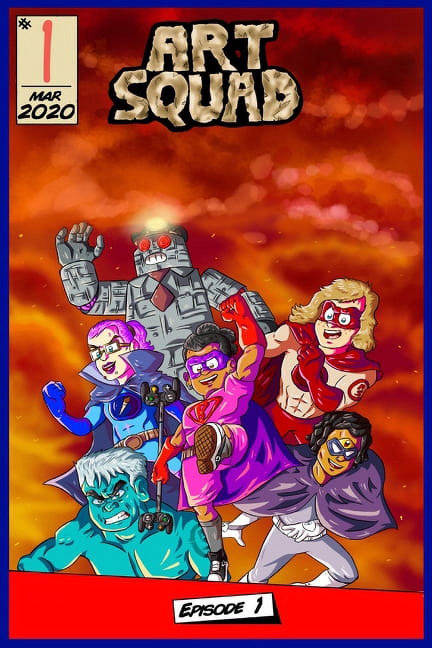 Art Squad: Art Squad Episode 1 : The Missing White Paint (Series #1) (Paperback)