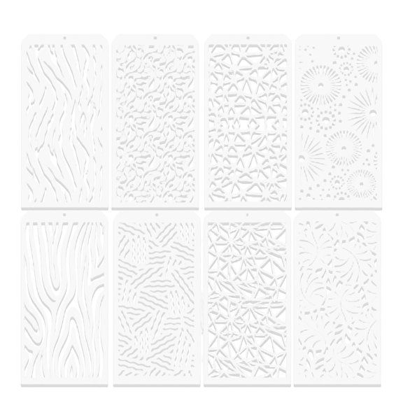 Art Stencil Set Precisions Engineered PET Stencil Template Precisions Cut For Creative Wallpaper Fabric And Canvas Use