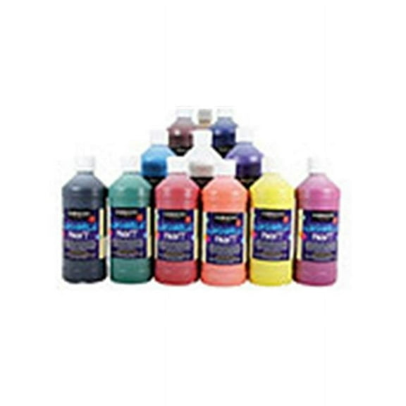 Art Supplies 16 Oz. Art Time Liquid Tempera - Green