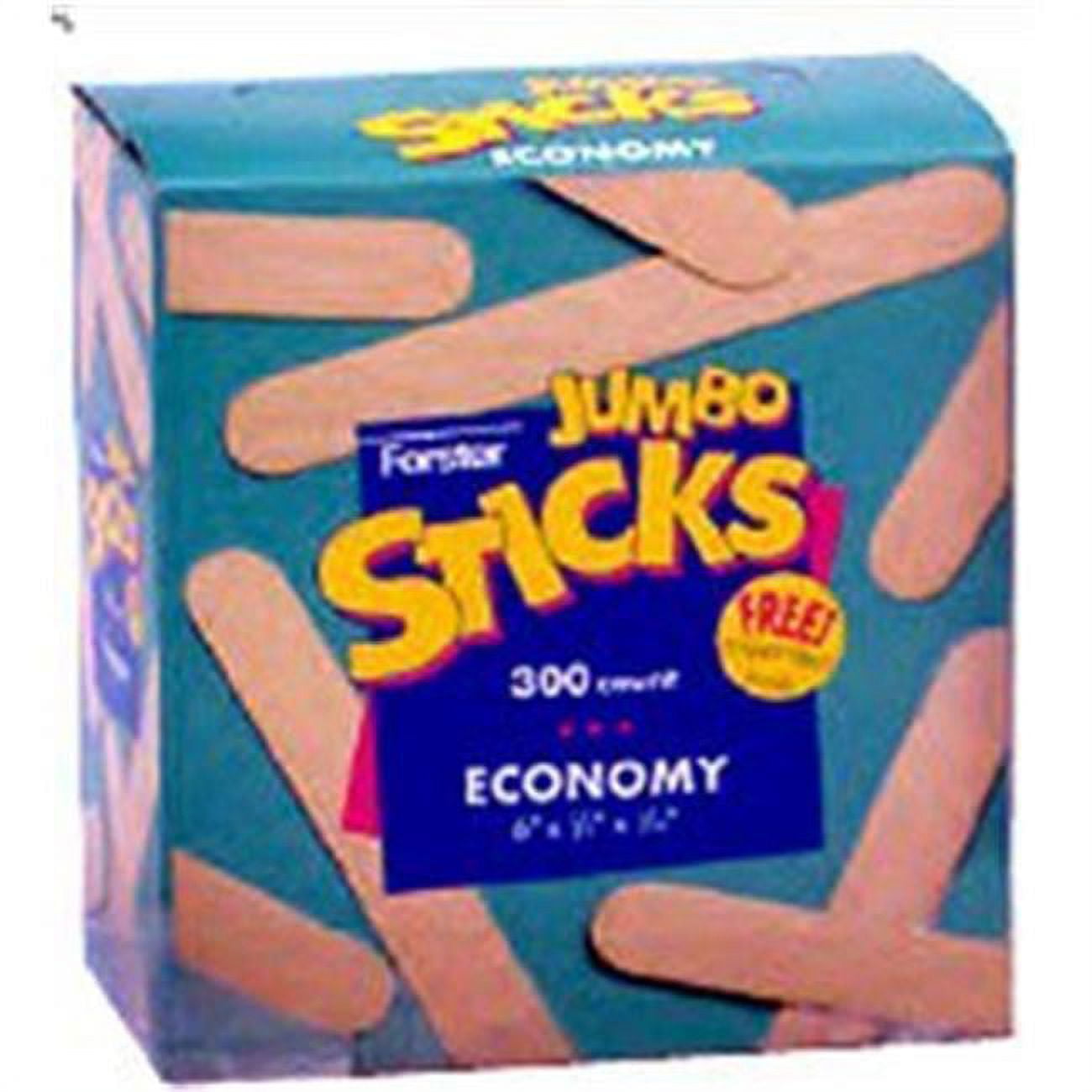 Art Supplies 25370 Jumbo Craft Sticks, 500 Count