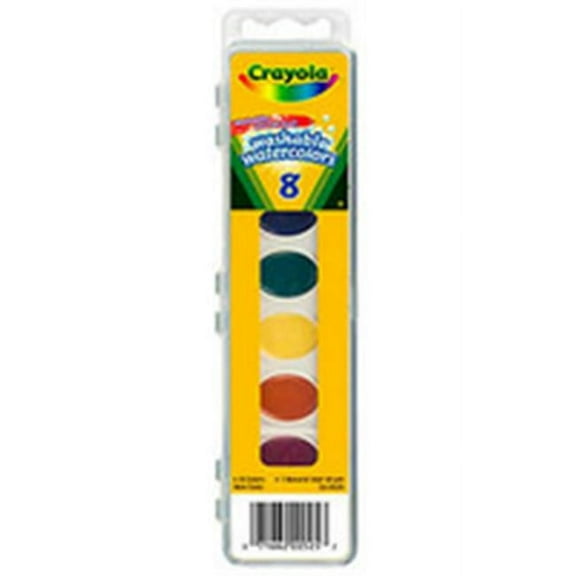 Art Supplies 530081 Semi-Moist Oval Mixing 8 Color Set