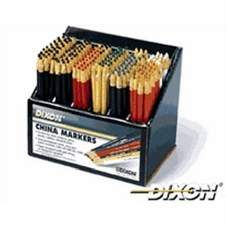 Art Supplies  Dixon China Marker - Black, Dozen