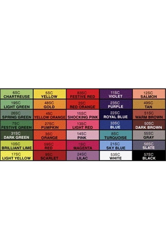Tru-Ray Paper- Assorted- 18 X 24 In.