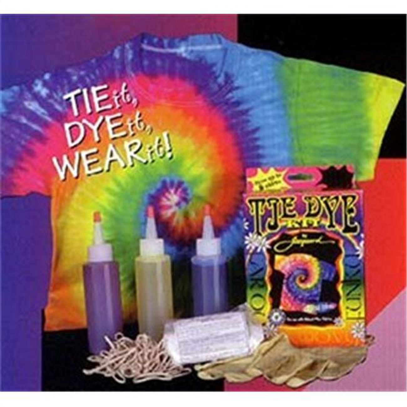 Art Supplies jac9444 FunkyGroovy Tie Dye Kit