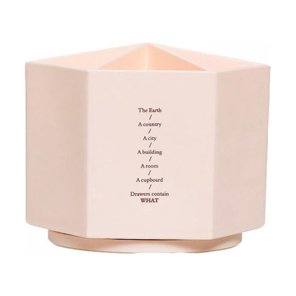 Art Supply Organizer,Rotating Pencil Pen Holder with 6 Compartments, Hold Pencils ,Office Supplies Desktop Storage Caddy, Like Colored Pencils, Pen, Markers, Paint Brushes