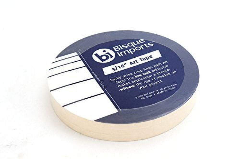 Art Tape Value Pack Professional Masking Tape Low Tack, Low