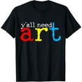 thumbnail image 1 of Art Teacher Artists Gift T-Shirt, 1 of 3