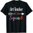 thumbnail image 1 of Art Teacher Squad Team Funny Back To School Teacher supplies T-Shirt, 1 of 3