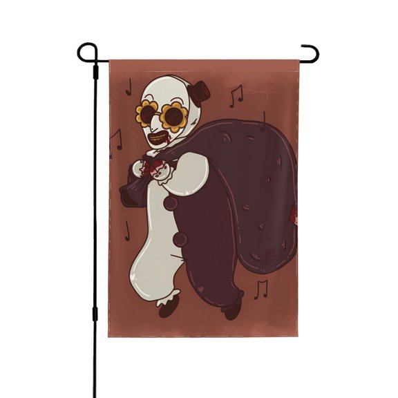 Art-The-Clown Garden Flags, Double Sided Decorative Yard Flag For Outside Yard Lawn Outdoor Home Decoration 28"X40"