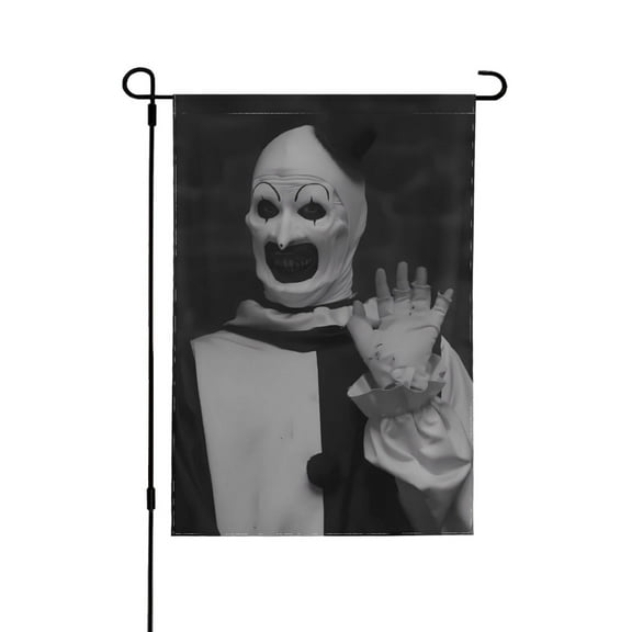 Art-The-Clown Garden Flags, Double Sided Decorative Yard Flag For Outside Yard Lawn Outdoor Home Decoration 28"X40"