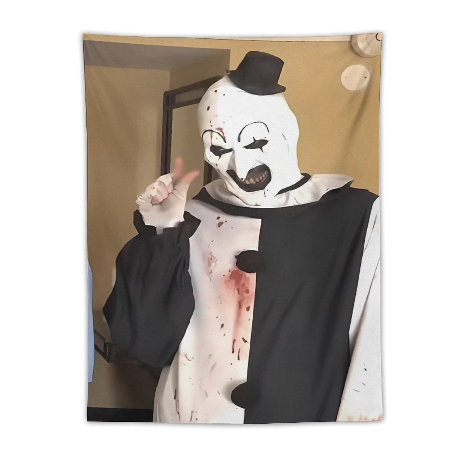 Art The Clown Tapestry Wall Hanging Cute, Wall Tapestry for Bedroom ...