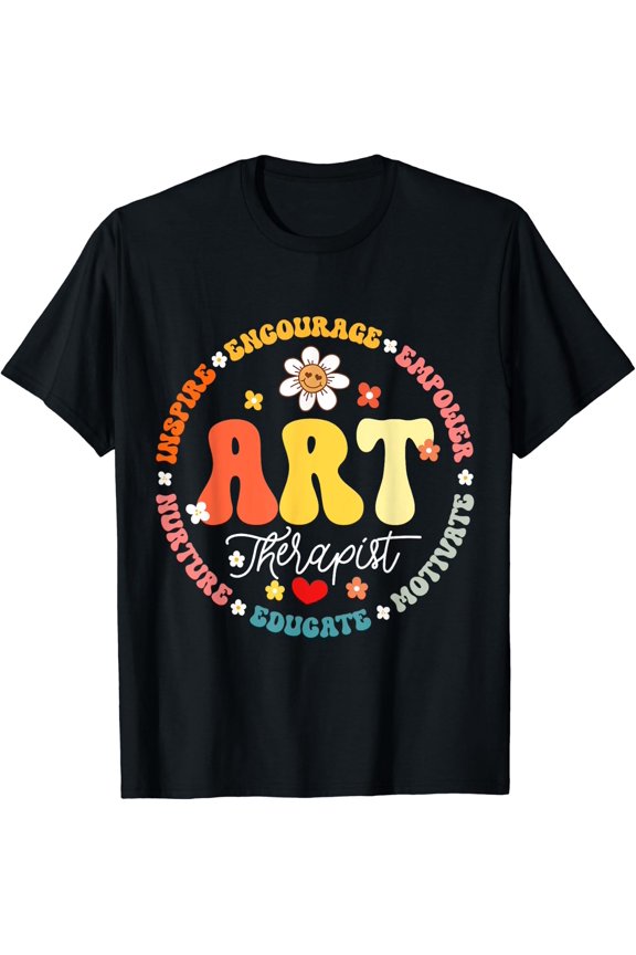 Art Therapist Pediatric Art Therapy Expressive Art Student T-Shirt Size S-5XL