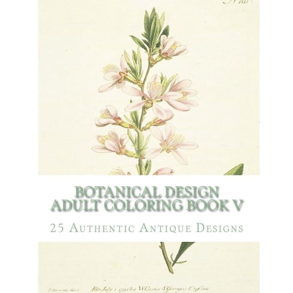Art Therapy - Botanical Designs for Adul Botanical Design Adult ...