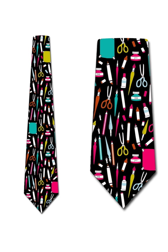 Art Ties Men's Artist Necktie Occupation Tie by Three Rooker